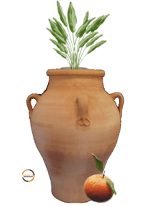 Original Griechische Terracotta "Macedonia"