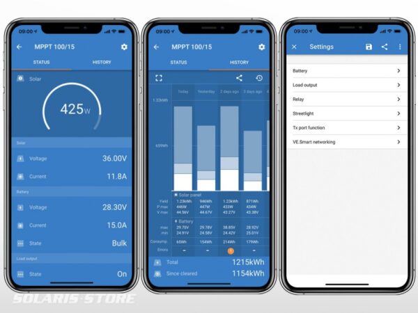 vedirect-bluetooth-fernsteuerung Victron App