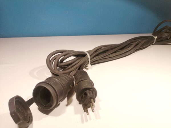 Verlängerungskabel Schweiz, Gummikabel  230V - 10 Meter!