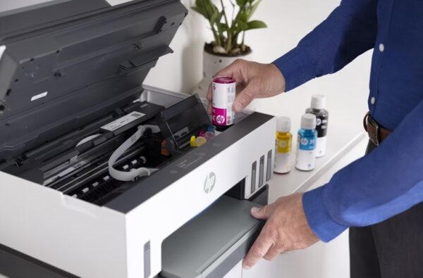 HP Smart Tank Drucker auffüllen