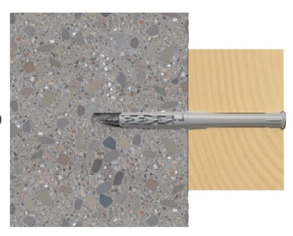 Fischer Langschaftdübel FUR 10x100mm mit Schraube