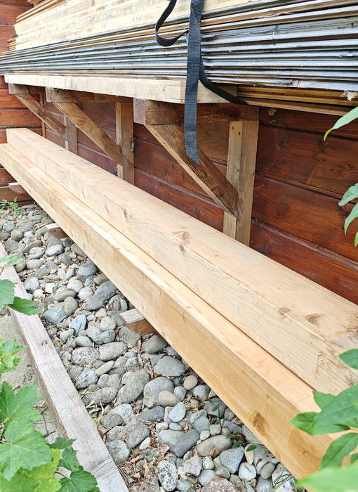 Leimbinder Balken aus Fichtenholz 10x14x300cm